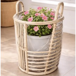 Rattan Pot Container/Laundry Basket Rattan Pot Container/Laundry Basket